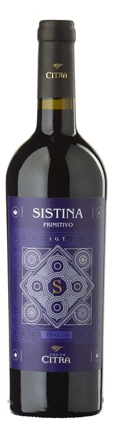 Sistina Primitivo IGT rood 75cl