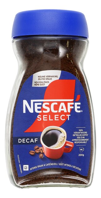 Nescafé raffiné select décaféiné 200g