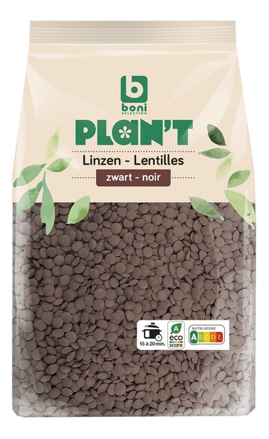 Zwarte linzen 500g