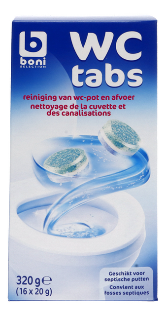 Tablettes WC 20g 16p