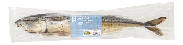 Gerookte makreel MSC ±400g