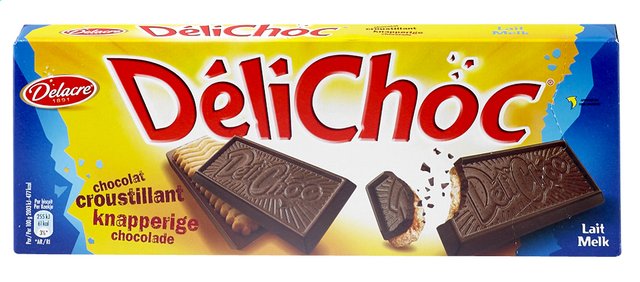 Koekjes Délichoc melkchocolade 150g
