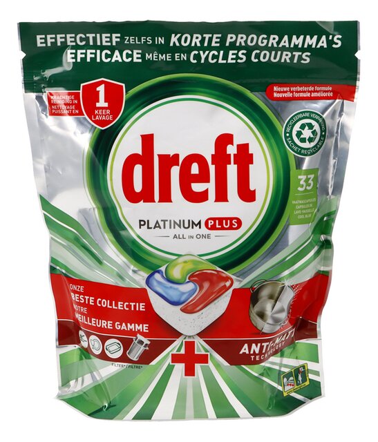 Dreft Platinum Liquide Vaisselle - Original - 625 ml