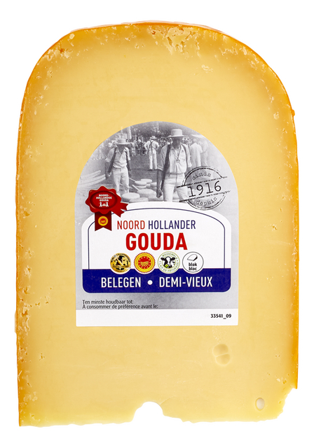 Fromage demi-vieux 48% MG bloc ±475g