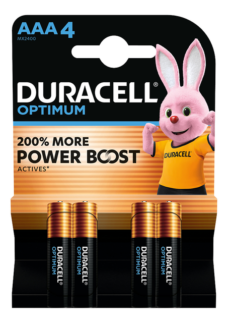 Batterij Optimum AAA 4st