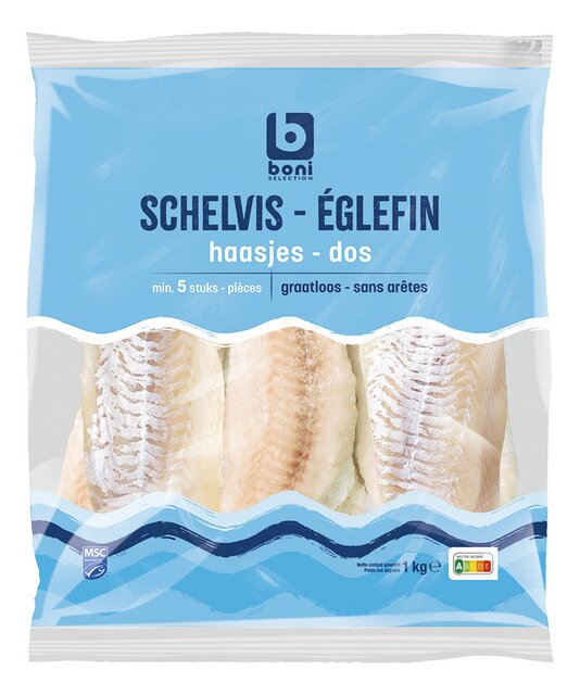 Schelvishaasjes z/gr MSC 1kg