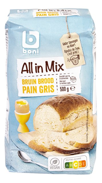 All-in-mix voor bruin brood 500g