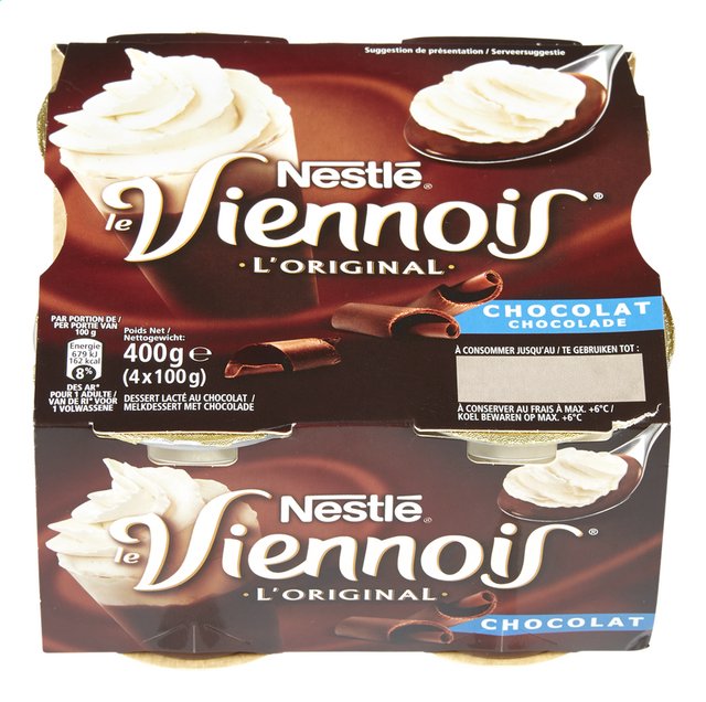 Viennois chocolade 100gx4