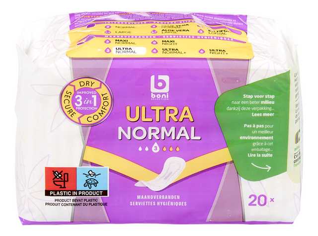 Serviettes hygiéniques Ultra Normal 20p