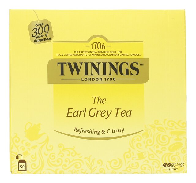Thé earl grey 50 sachets
