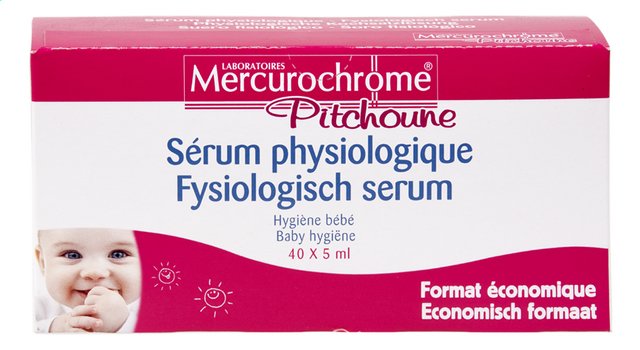 Fysiologisch serum baby 5mlx40