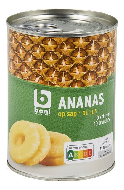 Ananas en tranches au jus 10p 567g