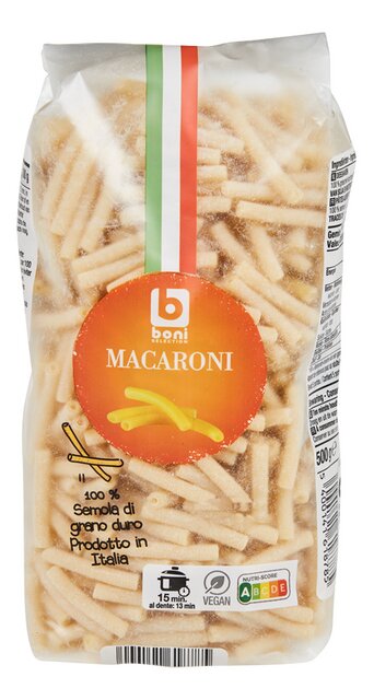 Macaroni coupé (6' à 7') 500g
