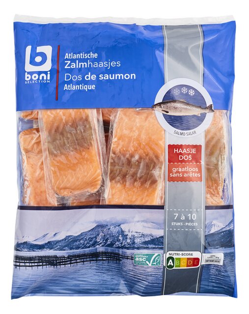 Dos de saumon ind. s/vide sans arrêtes ASC ±1,5kg