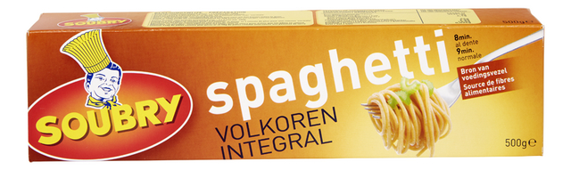 Spaghetti volkoren (8' à 9') 500g