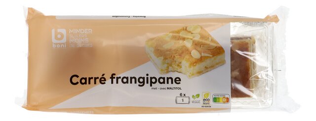 Cake Frangipane p/sucre 50gx6