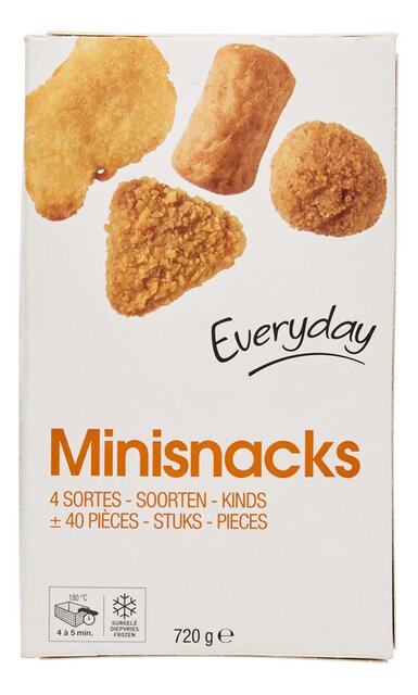 Snacks mini (40p) 720g