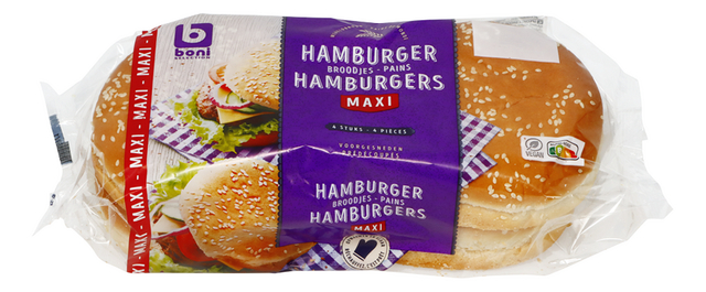 Pain hamburger maxi 330g