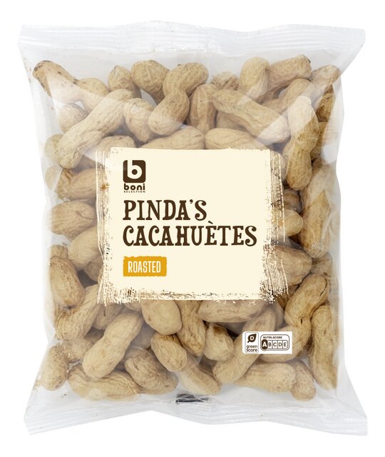 Pinda's jumbo geroosterd 250g