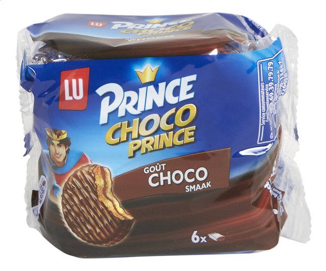 Koekjes Choco Prince chocolade ind.6st