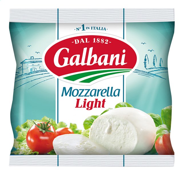 Mozzarella light 125g