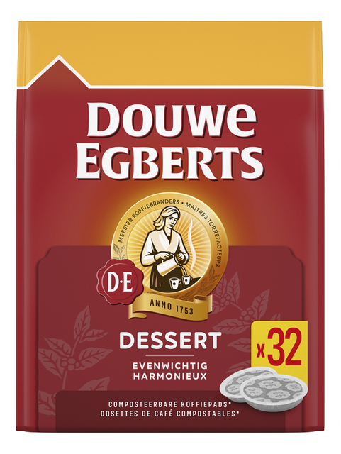 Koffiepads dessert 32st