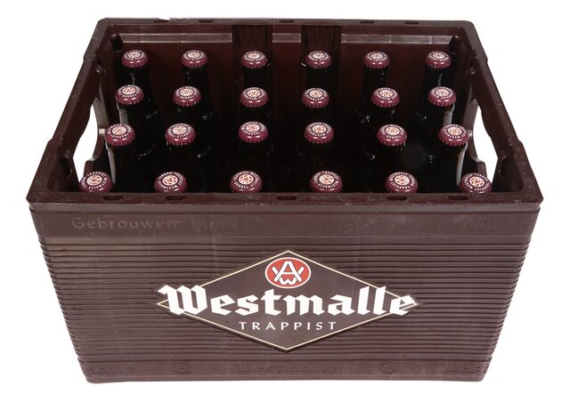 Westmalle brune double 7% VC 33clx24