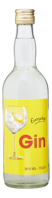 Gin London dry 38% 70cl