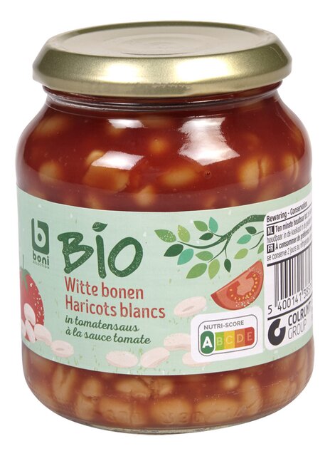 Haricots blanc à la sauce tomate BIO 360g