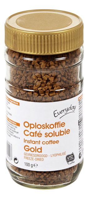 Café soluble gold UTZ 100g