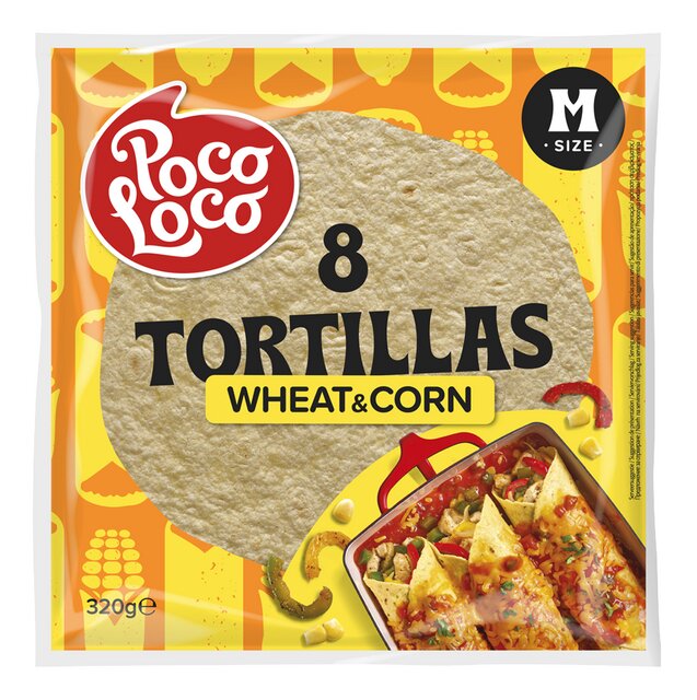 Tortilla's maïs 8st 320g