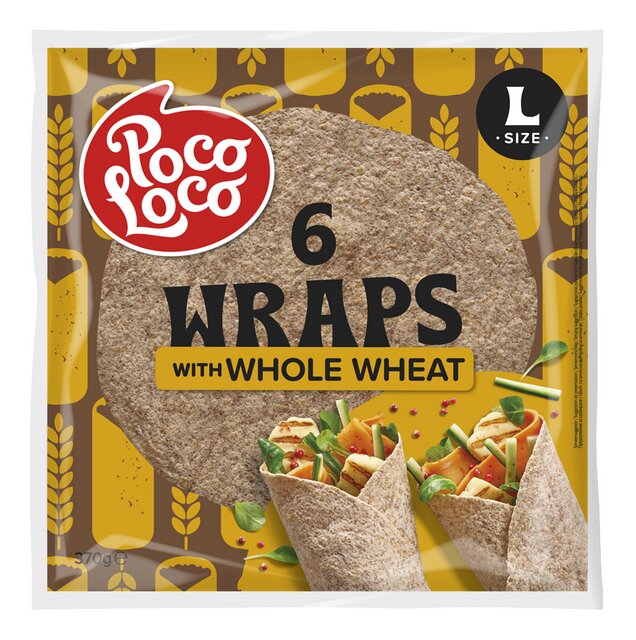 Wraps blé complet 6p