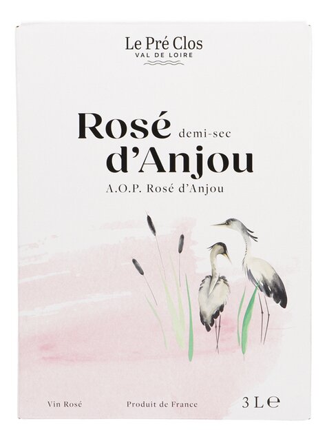 Le Pré Clos demi-sec rosé 3L