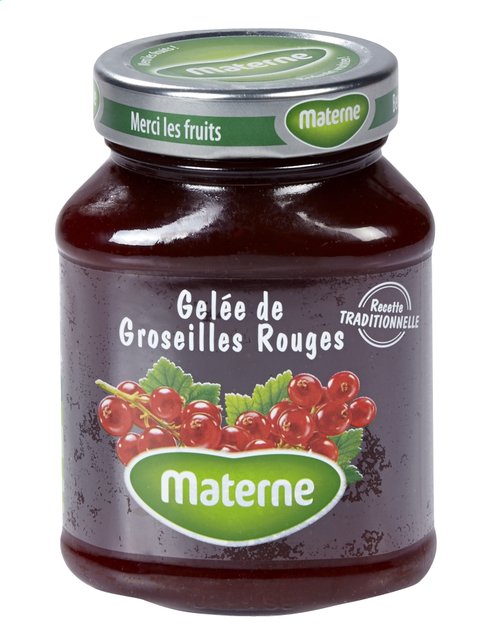 Gelée de groseilles rouges 50% 450g