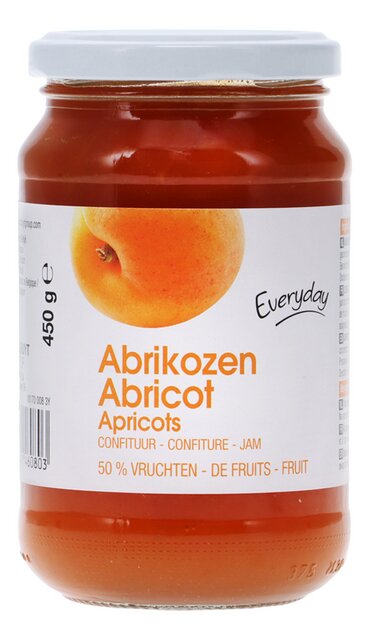 Abrikozenconfituur 50% 450g