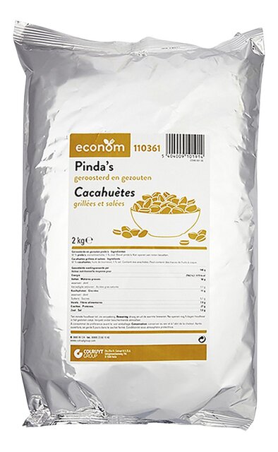 Pinda's geroosterd/gezouten 2kg
