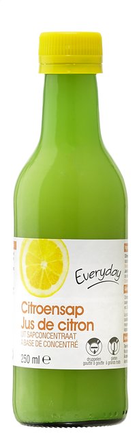 Citroensap GLAS 250ml