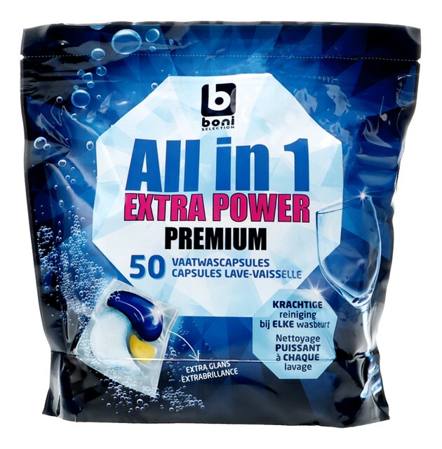 Capsules lave-vaisselle all in 1 50p