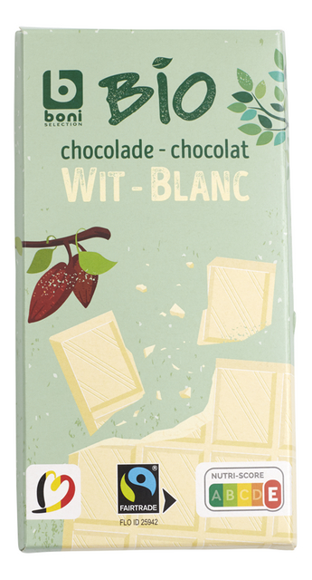Chocolat blanc BIO FT 100g