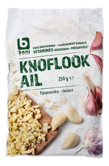 Knoflook fijn gesneden 250g