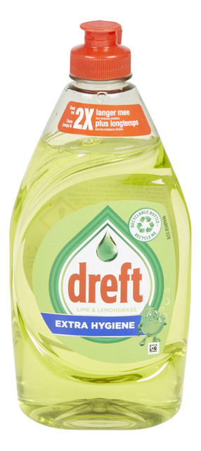 Handafwasmiddel extra hygiene lime 430ml