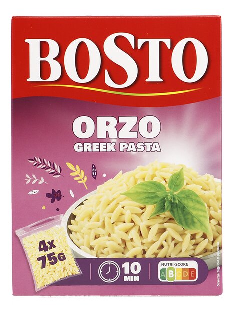 Griekse pasta orzo 75gx4 300g