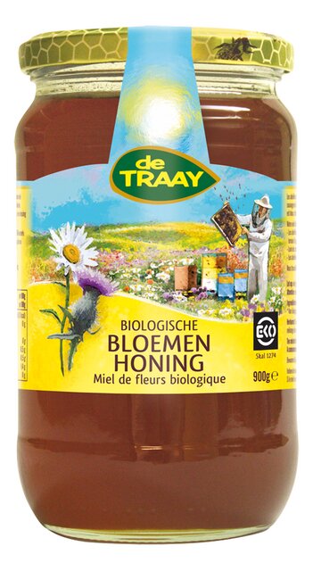 Miel de fleurs liquide BIO 900g