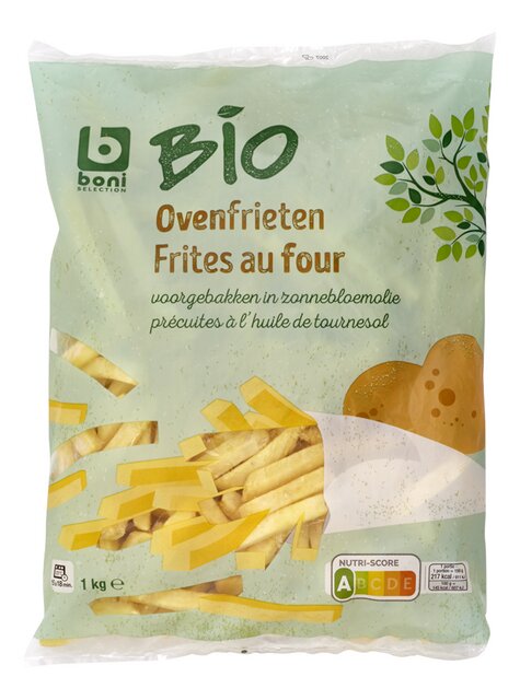 Ovenfrieten voorgebakken BIO 1kg