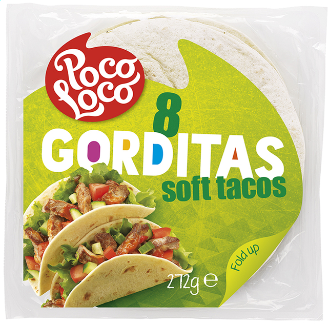 Tacos soft Gorditas 8p 272g