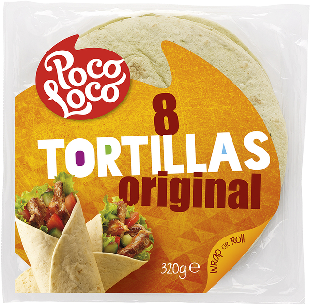 Tortillas Mexicaines 8p 320g