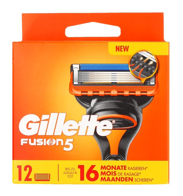 Lames de rasoirs Fusion 12p