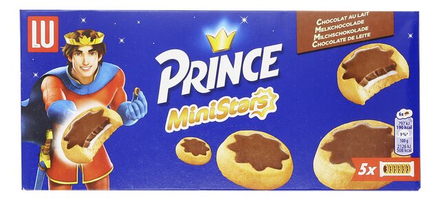 Koekjes Prince mini stars 187g