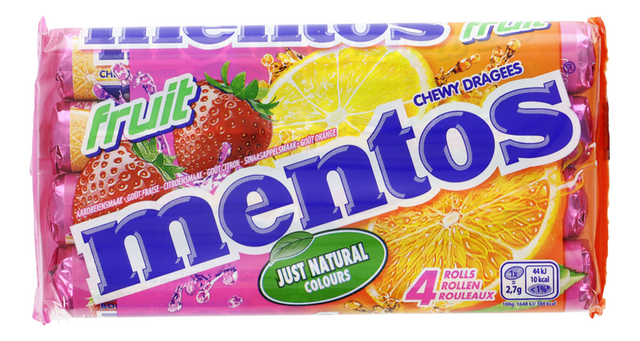 Fruit chewy dragees 37,5gx4