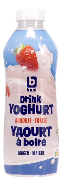 Drinkyoghurt aardbei 850g